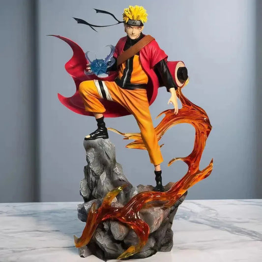 23cm Naruto & Sasuke Anime Figure