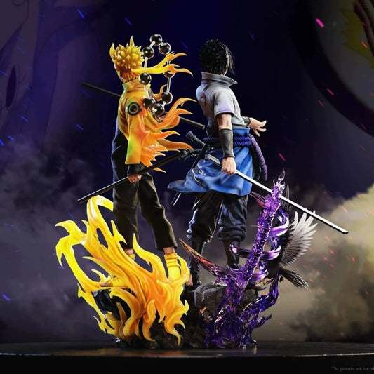 Anime Figure Naruto & Sasuke