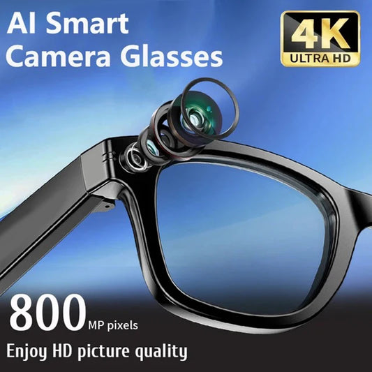 4K 800W Pixel Smart AI Glasses