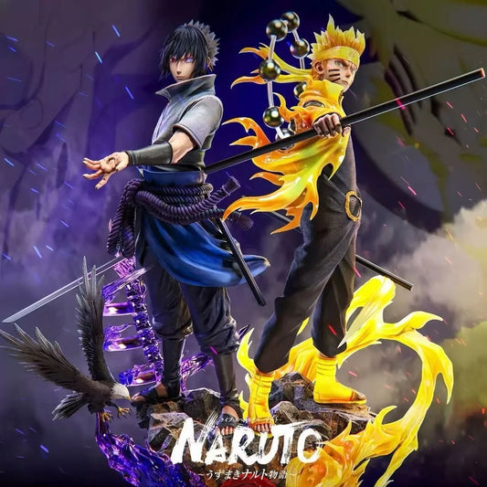 Anime Figure Naruto & Sasuke