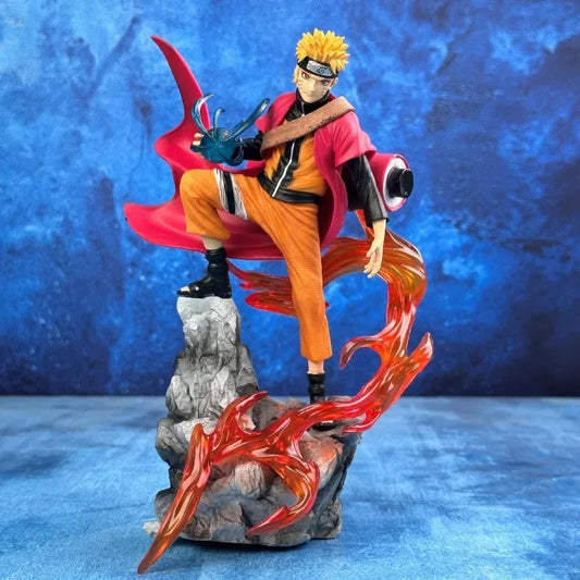23cm Naruto & Sasuke Anime Figure